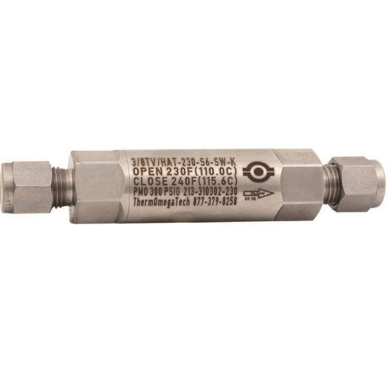 In-line temperature control valve - TV/HAT
