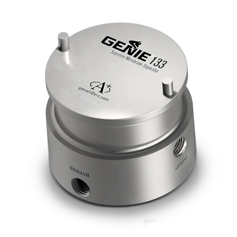 GENIE 133 separator - Gas applications with large quantities of liquids
