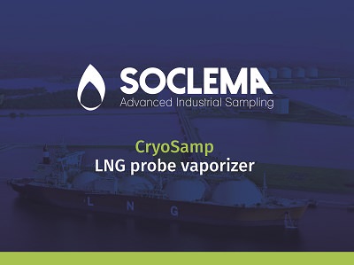 soclema Cryosamp lng probe vaporizer