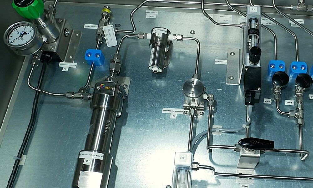 Sample-syngas box