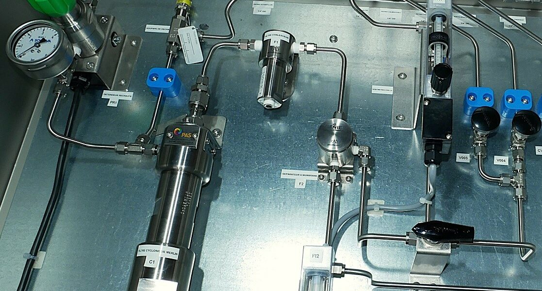 Sample-syngas box