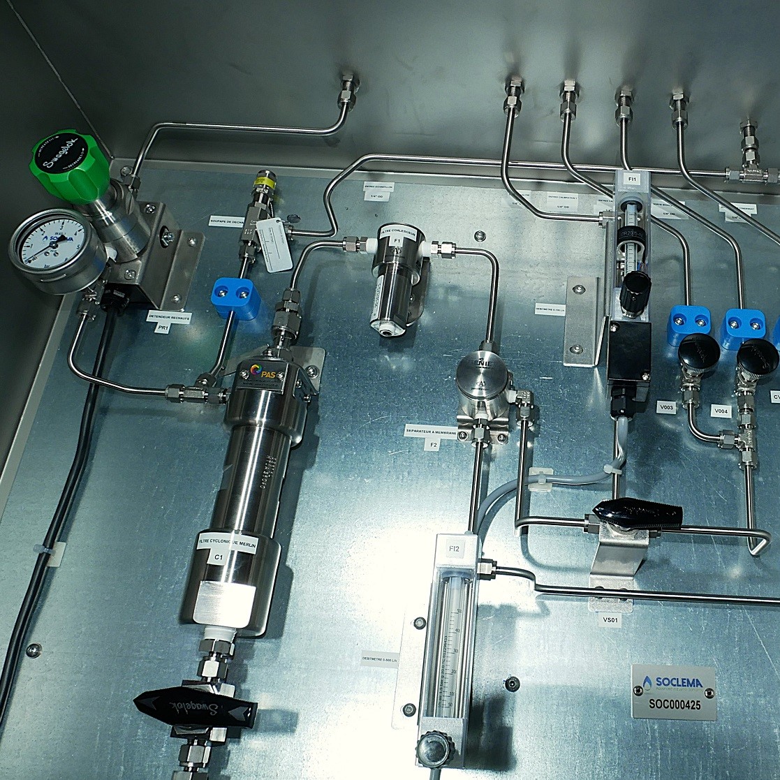 Nouveau coffret d’échantillonnage de Syngas